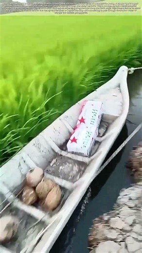 Following the Levee: The Canine Guide That Steers a Paddy Boat