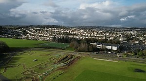 Paignton Torbay South Devon England Drone: vídeo stock (100% livre de direitos) 1110902955 | Shutterstock