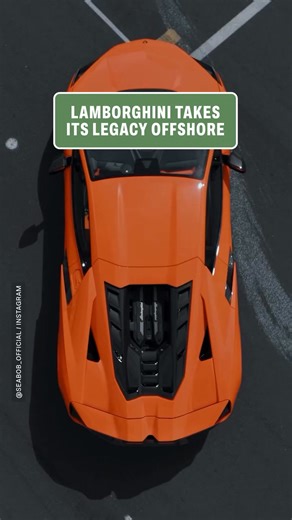 Supercar DNA, now at sea. The SEABOB SE63 by Lamborghini pairs iconic design with electric power, hitting speeds of 35 km/h. #lamborghini #seabob | The Manual