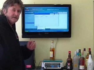 4POS - 4LIQUOR - How to do a Stock take in a bar using an electronic scale linked to 4POS