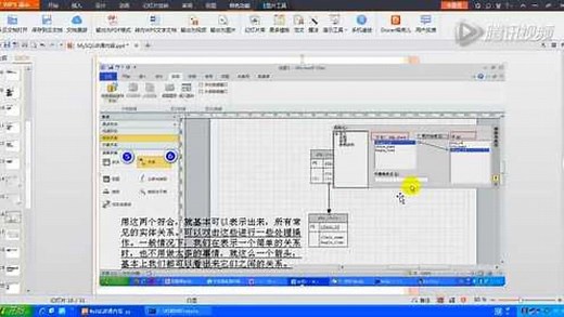 第13讲Microsoft Visio绘制实体关系
