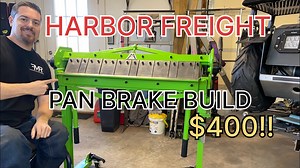 If You Have A Harbor Freight Sheet Metal Brake, Here Is How To Convert It To A Finger Style Box And Pan Brake - BangShift.com