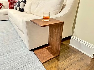 Sofa C Table for Sofa Couch C Table for Couch Wood Sofa Side Table Wood Couch Side Table Small Couch Table Small End Table Modern End Table - Etsy