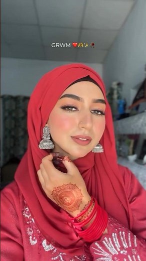 Makeup Tutorial | Red Dress Makeup Look ❤️