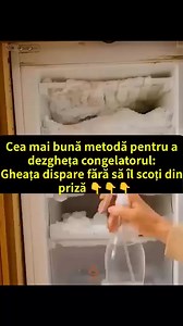 ❗Cea mai ingenioasă metodă pentru a dezgheța congelatorul🧊❄️👇👇 | DRAGOSTEA MEA