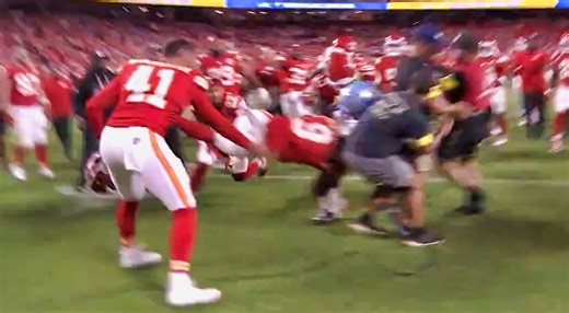 New On-Field Video Offers Wild View Of Brian Branch Tossing JuJu Smith-Schuster During Nasty Postgame Brawl [VIDEO]