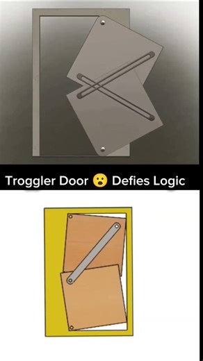 How Does This Door Even Work? 🤯 Troggler Door Mechanism #shorts