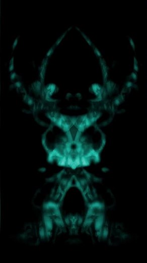 Spring Teal Abstract Wallpaper