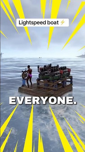 The FASTEST Rust Naval Update Boat!