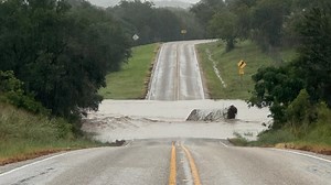 'Extremely hazardous' | Heavy rainfall leads to flooded roads in Kerr County