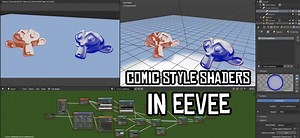 Make a comic shader in 2.80 for Eevee