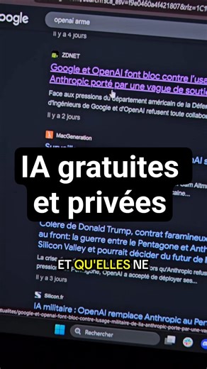 Comment accéder à des milliers d'IA gratuites et dont les données restent privées