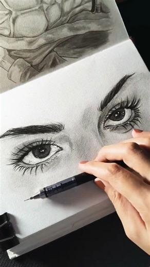 How to Draw Realistic Eyes — Easy Step Tutorial!” #arttutorial #satisfyingart #sketchtutorial #fyp