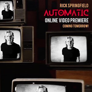 6.2K views · 628 reactions | The online world premiere of ‘Automatic,’ the title track off the new studio album, is coming to @youtube tomorrow (tonight at midnight!) Bookmark the video premiere here: https://youtu.be/VXGbJyYov_c | Rick Springfield | Facebook