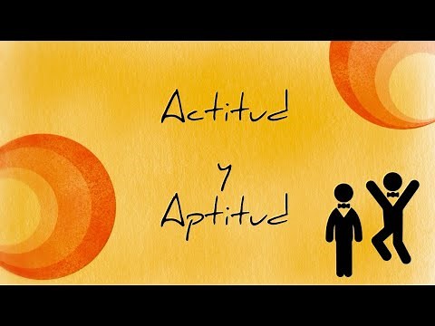 What is aptitude and attitude?