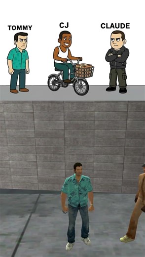 GTA LOGIC #477 - GTA Vice City! #shorts #sanandreas #gtasanandreas