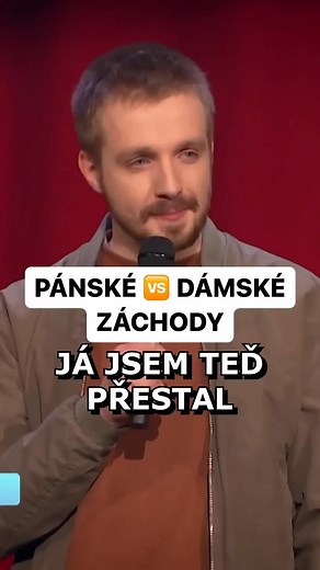 1M views · 14K reactions | Jaké nejpitomější označení záchodů jste viděli? 樂 #standup #comedy #komedie #muzi #zeny #zachody #libormachacek #vtip #comedyclub | Libor Macháček | Facebook