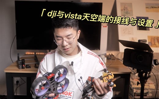 非dji版飞控的大疆天空端和vista的接线与设置