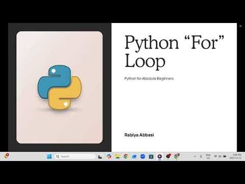 Python For Loop Explained (Beginner's Friendly)