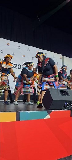 Soweto Gospel Choir performs at the G20 Summit.