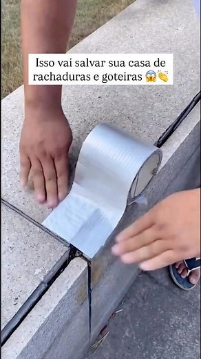 Super powerful aluminum tape that seals leaks.