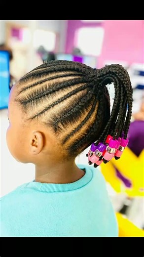 Adorable Ponytail Styles for Kids