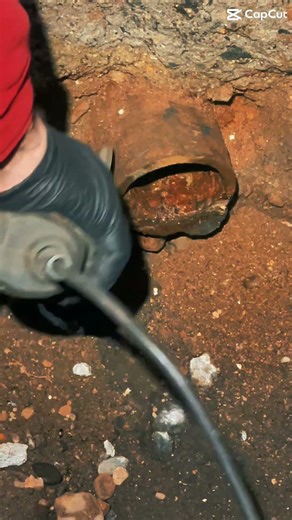 From rough cut to perfect fit 😤#expertunclog#plumbing#pipework#satisfying#shortvideo#youtubeshorts