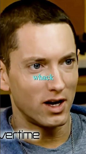 Eminem Playfully Dissing Interviewer 😳