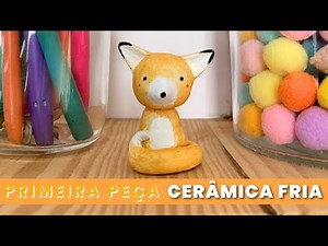 Cerâmica fria: minha primeira PEÇA | escultura