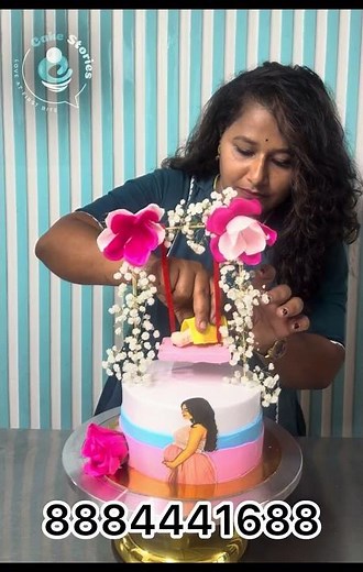 Mom To Be Cake Design | Creative Baby Theme Cake Making