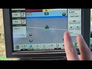Guide to Guidance: Client Farm & Field on John Deere GPS display 1080p