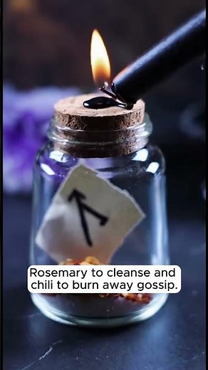 DIY Protection Spell Jar 🧿 Block Negativity & Gossip Instantly #Shorts