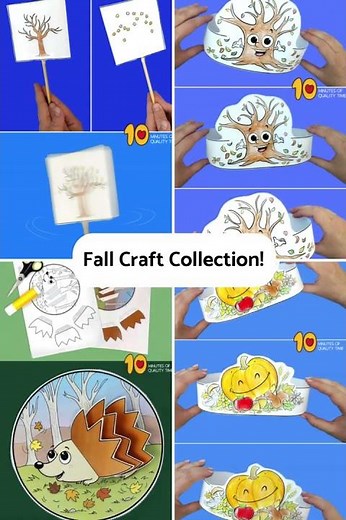5 Fall Craft Ideas for Children – DIY Autumn Projects