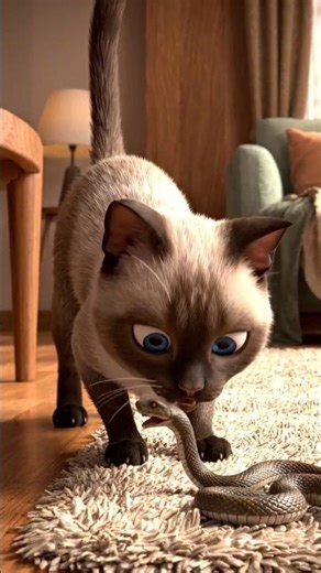 unexpected move😹😹#catcouple #cat #cute #kitten #funny#shorts#fyp#viral
