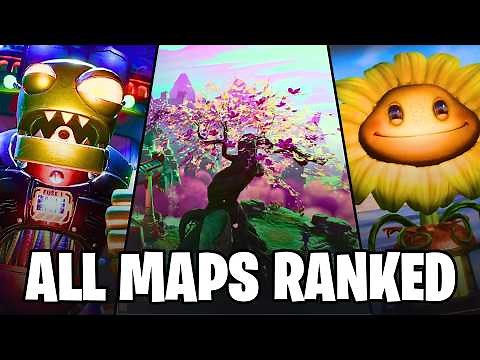 I Ranked EVERY MAP In Plants vs Zombies Garden Warfare