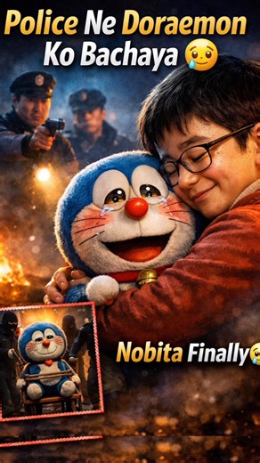 “Police Ne Doraemon Ko Bachaya 😢 | Nobita doremon finally mil gae 🥰