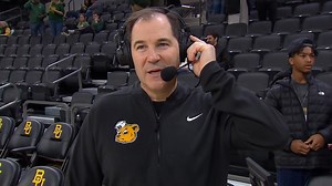 “Top 10 offense, defense will catch it hopefully.” 🗣️ Baylor Men's Basketball HC Scott Drew spoke with @DalenCuff about his Bears’ performance in today’s win 🙌 | TNT Sports US