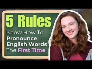 The 5 Essential Rules to English Pronunciation (🎁 Free Pack)
