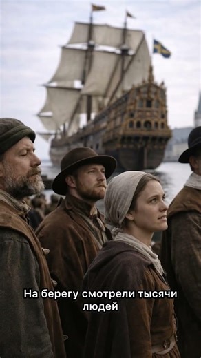 Vasa - королевский корабль, который утонул в первый день #историяевропы