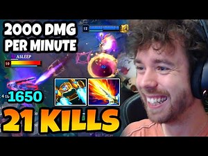 First try on New Zoe Build and easily dropping 21 Kills