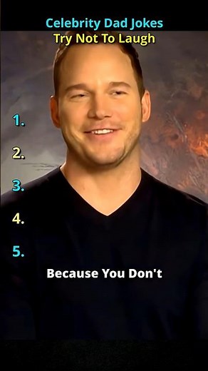 Celebrity Dad Jokes Showdown! 😂 | Try Not To Laugh Challenge #short