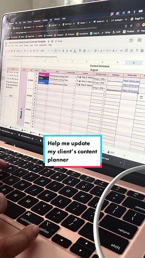 The content planner template that every Social Media Manager, small Business Owner and Content Creator needs in their life. Enjoy staying organized by planning your content ahead of time with this Google Sheets spreadsheet template. Template features: -Full 12 month calendar (2023) -5 platforms (Instagram, TikTok, Facebook, Youtube, Pinterest) -10 content types (Static post, reel, video, info graphic, carousel, idea pin, pin, TikTok, short, story) -12 monthly tabs -Auto hashtag generation catego