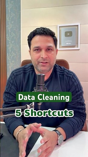 5 Data Cleaning Shortcuts in Excel You MUST Know! (Super Fast Tricks)