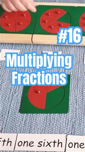 Montessori Kids Multiply Fractions Before First Grade