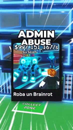 TODO LO QUE PASO EN EL ADMIN ABUSE 😱😨 #roblox #robaunbrainrot #stealabrainrot