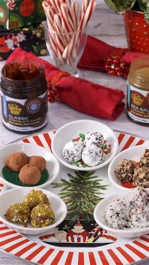 Natural Delights Medjool Dates on Instagram: "Say hello to your new favorite holiday treat: Chocolate Date Truffles. Here’s how you can create this rich, chewy recipe! Roll each bite in anything you love: Toasted coconut Crushed nuts Cocoa Peppermint Sprinkles Sea salt This is an easy, festive kid approved, and perfect for gifting or snacking all season long."
