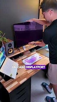 Esse MONITOR É ABSURDO! 4K 240hz QD-OLED de 32" - Alienware AW3225QF #setup #setupgamer #oled #gamer