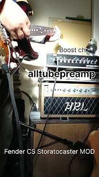 【ギター５本】自作真空管アンプ試し弾き #diy #guitar #tubeamp #fender #stratocaster #prs #telecaster #gibson #es335
