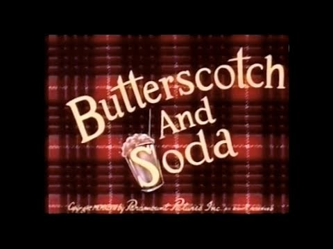Paramount Noveltoon Cartoons - "Butterscotch and Soda" (1948) Opening & Closing Titles