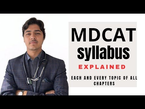 MDCAT syllabus explained | Physics | What is the MDCAT SYLLABUS? How to cover MDCAT syllabus |NEET
